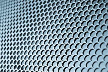 Image showing abstract metallic grid