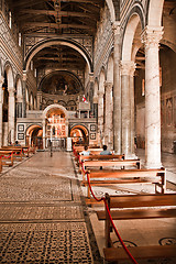 Image showing italian church itnerior