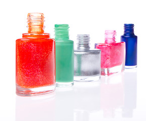 Image showing nail polish set