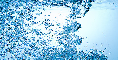 Image showing bubbles in water