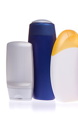 Image showing cosmetic bottles