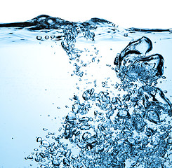 Image showing bubbles in water