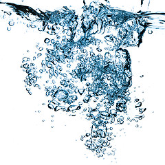 Image showing bubbles in water