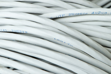 Image showing network cables concept