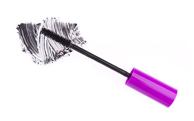 Image showing black mascara stroke