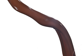 Image showing pouring chocolate