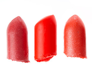 Image showing scraps of lipstick