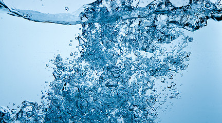 Image showing bubbles in water