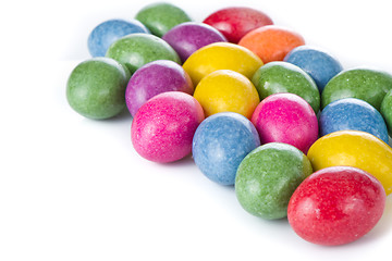 Image showing easter eggs isolated