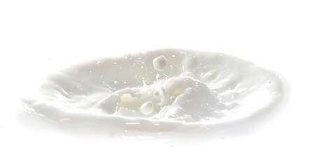 Image showing milk splash