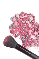 Image showing crushed eyeshadows