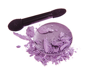 Image showing crushed eyeshadow