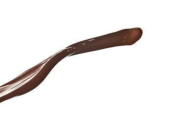 Image showing pouring chocolate