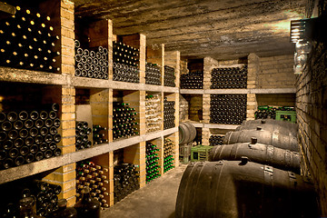 Image showing wine cellar