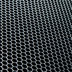 Image showing abstract metallic grid