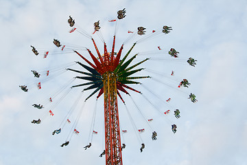 Image showing chairoplane