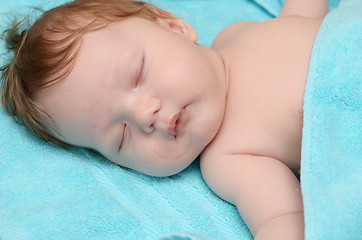 Image showing sleeping baby