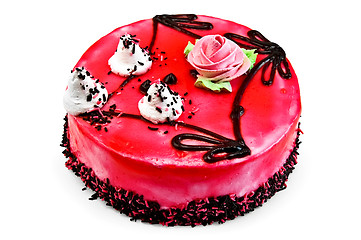 Image showing Cake red