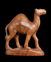 Image showing wooden dromedary