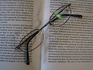 Image showing Glasses, reflection