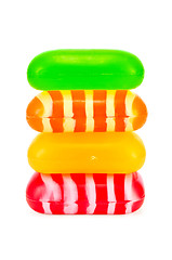 Image showing Soap in a stack of colorful