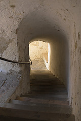 Image showing Staircase in a village in Austria