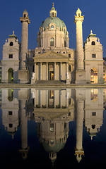 Image showing St. Charles Cathedral in Vienna