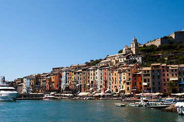 Image showing Portovenere harbour, Italy