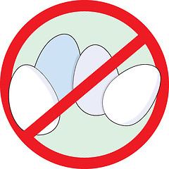 Image showing No Eggs