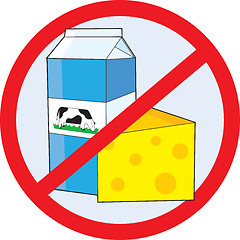 Image showing No Dairy