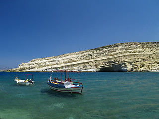 Image showing Fishing boats