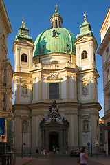 Image showing St. Peter's Cathedral in Vienna