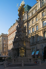 Image showing Plaque column in Vienna