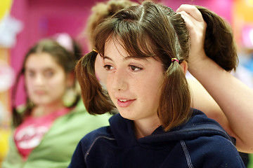 Image showing Hair design