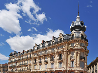 Image showing french architecture in Montpellier