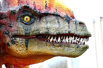 Image showing Dilophosaurus dinosaur