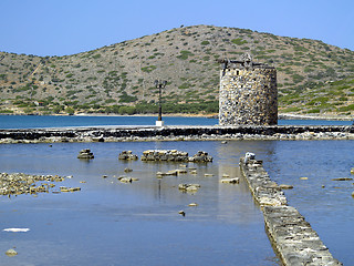 Image showing Derelict mill