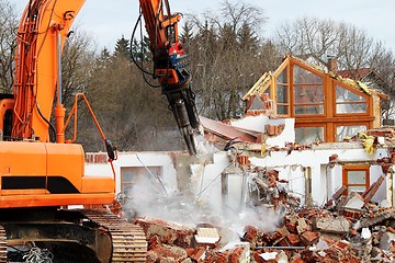 Image showing Demolition work