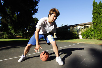 Image showing Basketball player