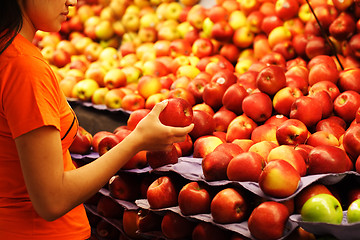 Image showing Grocery shopping