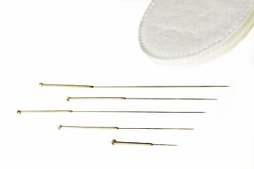 Image showing acupuncture needles