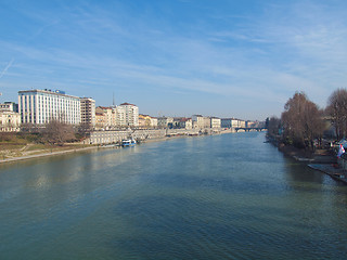 Image showing River Po, Turin, Italy