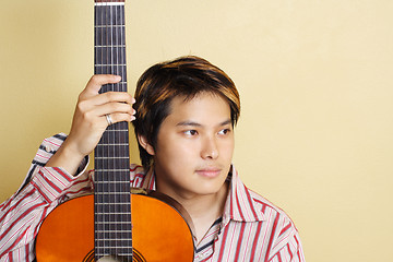 Image showing Guitar player