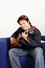 Image showing Guitar player