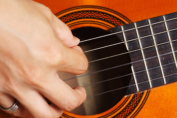 Image showing Guitar player