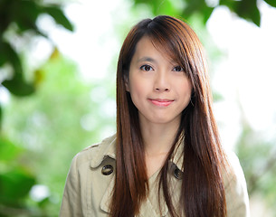 Image showing asian woman