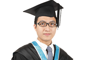 Image showing Young Asian man graduation