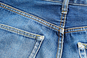 Image showing Jeans texture