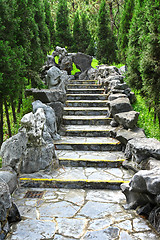 Image showing stair outdoor