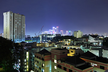 Image showing Singapore at night